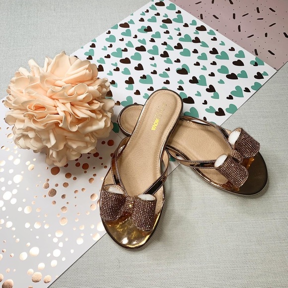 Fashion Nova’ Not Responsible Flat Sandals - Picture 1 of 12